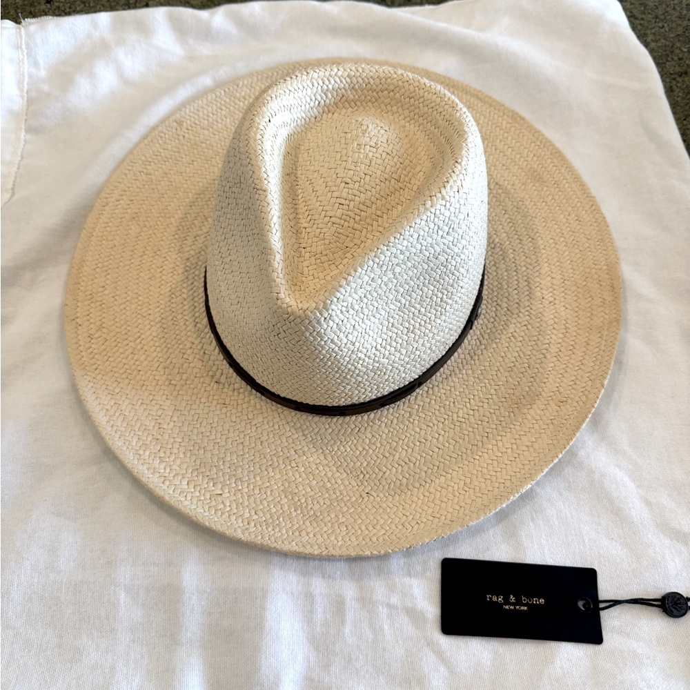 Rag & Bone Lexie Packabke Wide Brim Fedora M